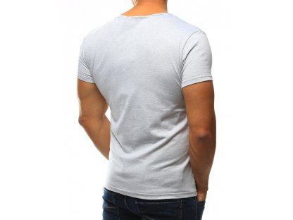 Pánské basic tričko Clinton šedý