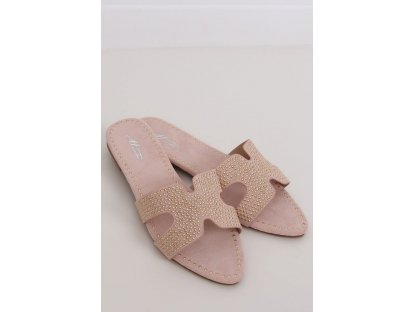 Pantofle s cvočky Kenina růžové