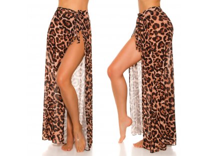 Plážová sukně Shawna leopardí