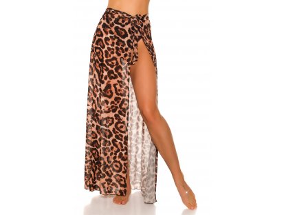 Plážová sukně Shawna leopardí