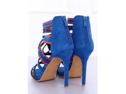 Sandály gladiátorky Mallory modré
