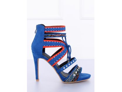 Sandály gladiátorky Mallory modré