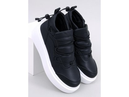 Sneakers na vysoké podrážce Perdita černé