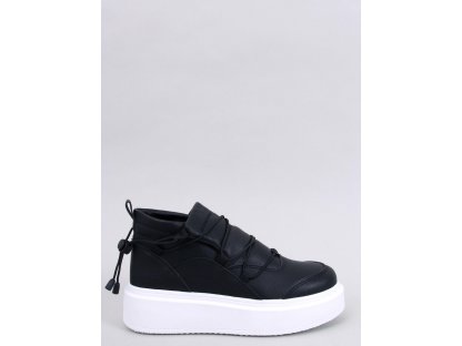 Sneakers na vysoké podrážce Perdita černé