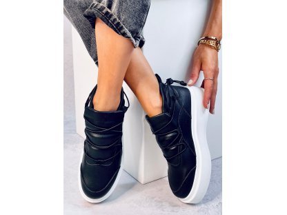 Sneakers na vysoké podrážce Perdita černé
