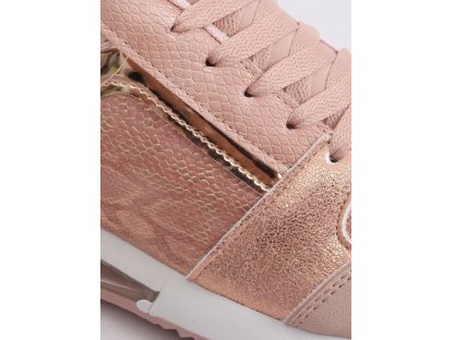 Sportovní boty s hadí kůží Judy růžové
