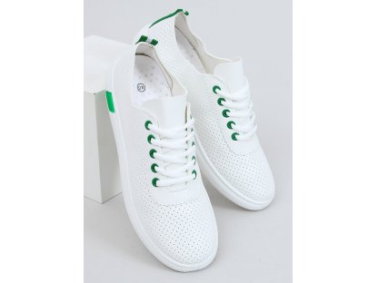 Tenisky Gabbie bílé/zelené