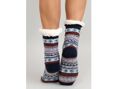 Teplé vánoční ponožky s beránkem Carey