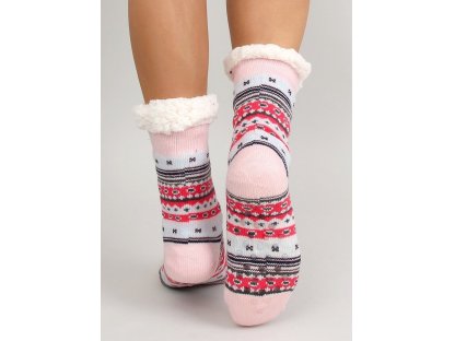 Teplé vánoční ponožky s beránkem Phyliss