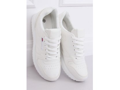 Trendy sportovní boty Lou bílé
