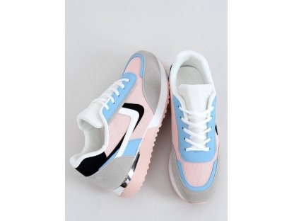 Trendy sportovní boty Olive růžové/modré/bílé