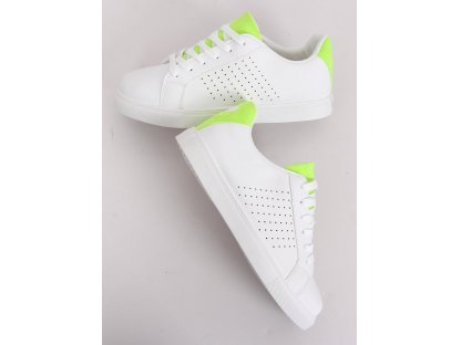 Trendy tenisky Poppy bílé/zelené