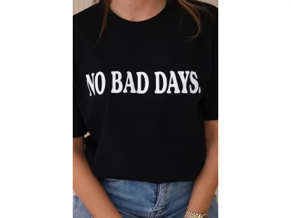 Tričko NO BAD DAYS černé