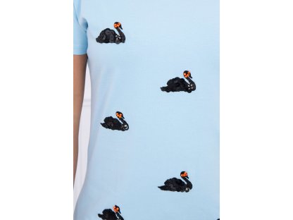 Tričko s labutěmi Lexy modré