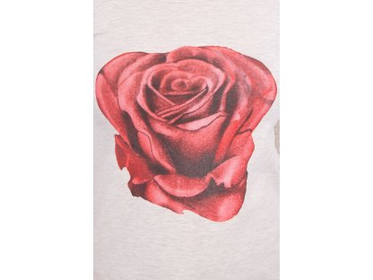 Tričko s růžičkou Joanne béžové