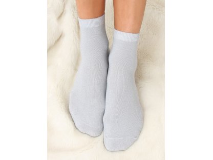Třpytivé ponožky Cristina šedé