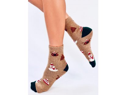 Vánoční ponožky Marta sada 2 ks