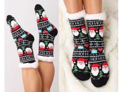 Vánoční ponožky s beránkem Carlotta