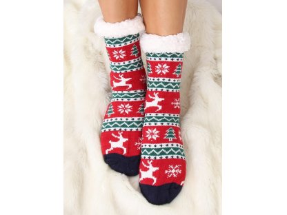 Vánoční ponožky s beránkem June