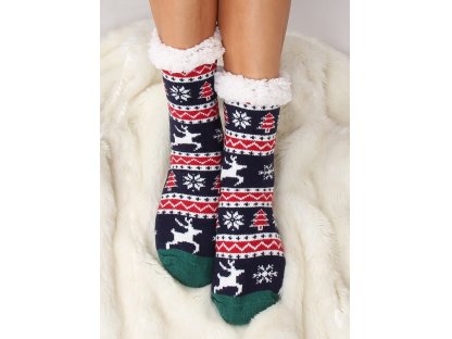 Vánoční ponožky s beránkem Monna