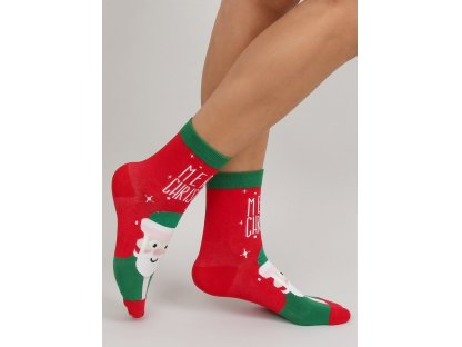 Vánoční vysoké ponožky Breeda