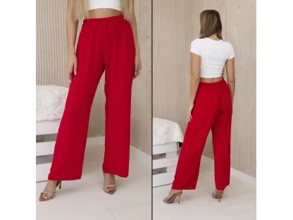 Volné kalhoty Antoinette červené