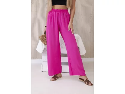 Volné kalhoty Antoinette růžové