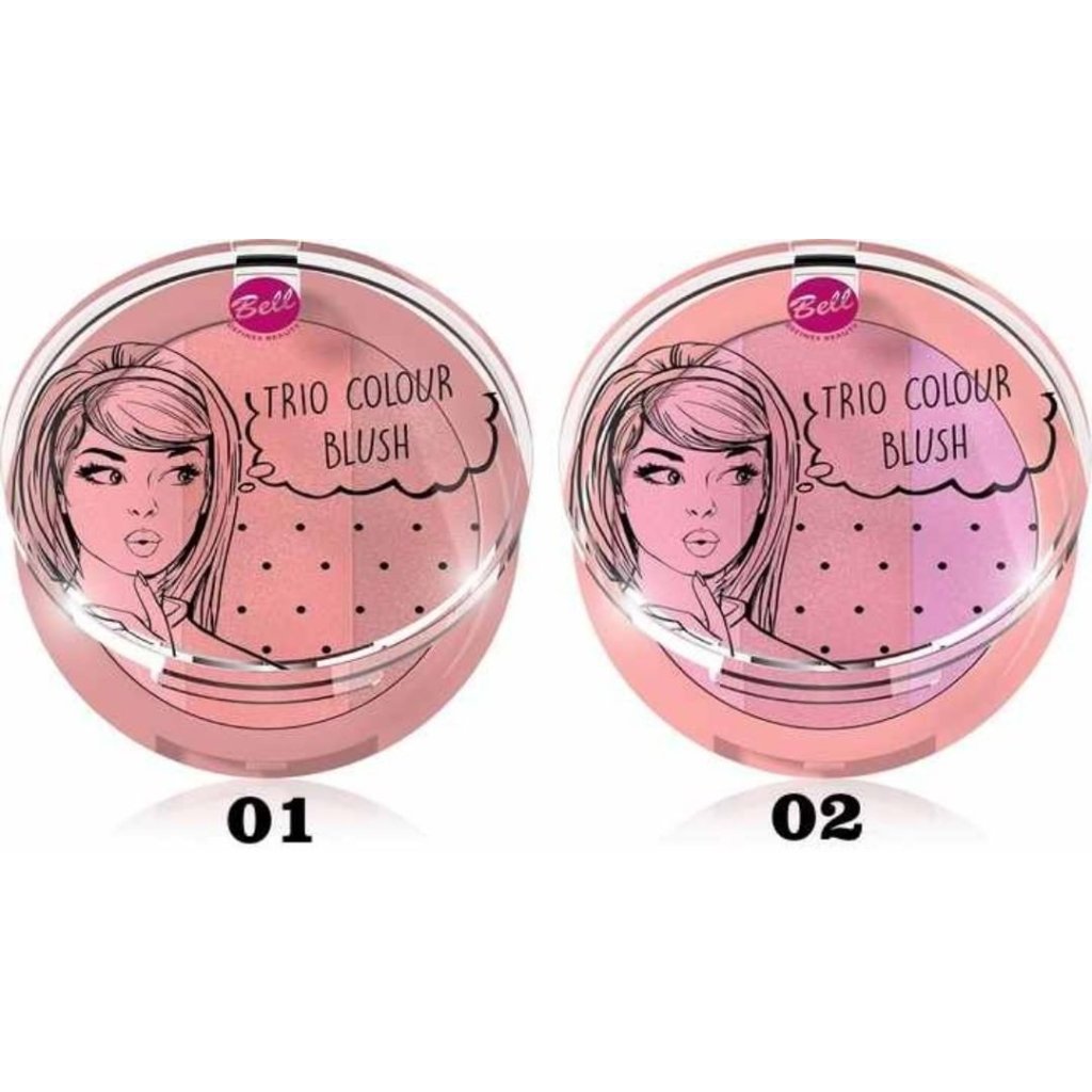 Bell Trio Colour Blush - Bellcosmetics