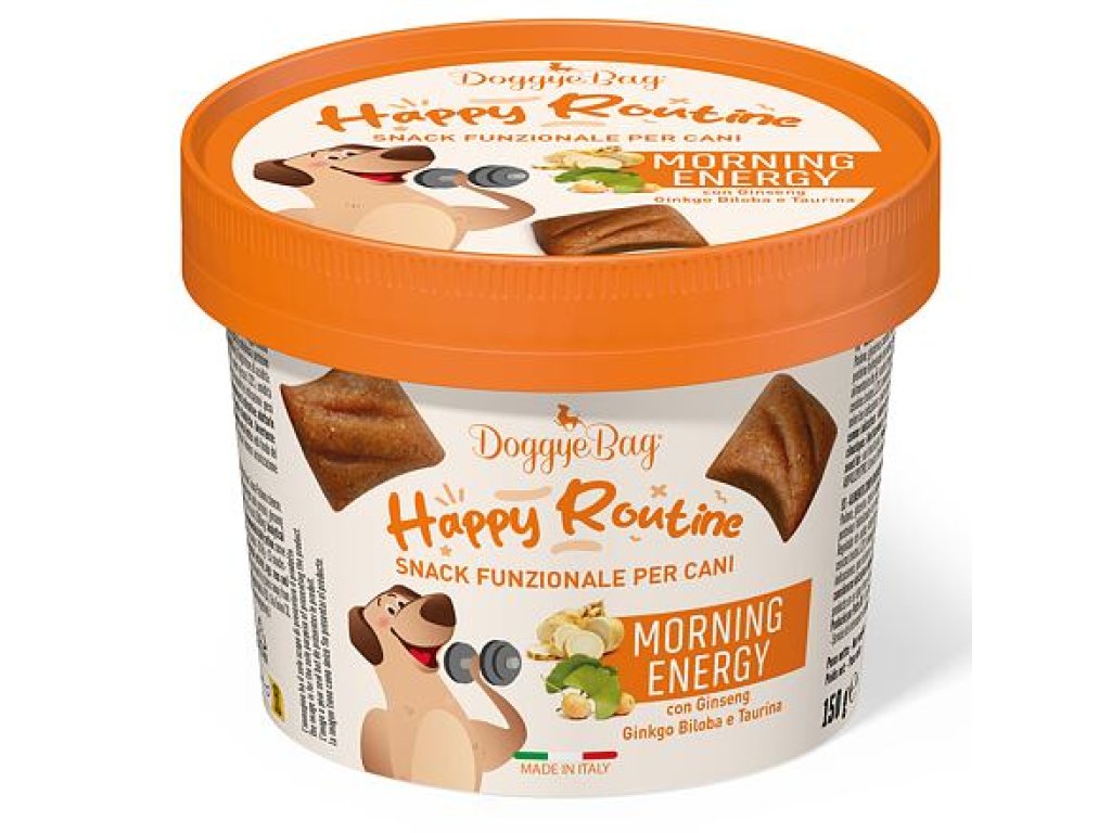 BALENÍ 6 ks – DoggyeBag Happy Routine Morning Energy 150 g