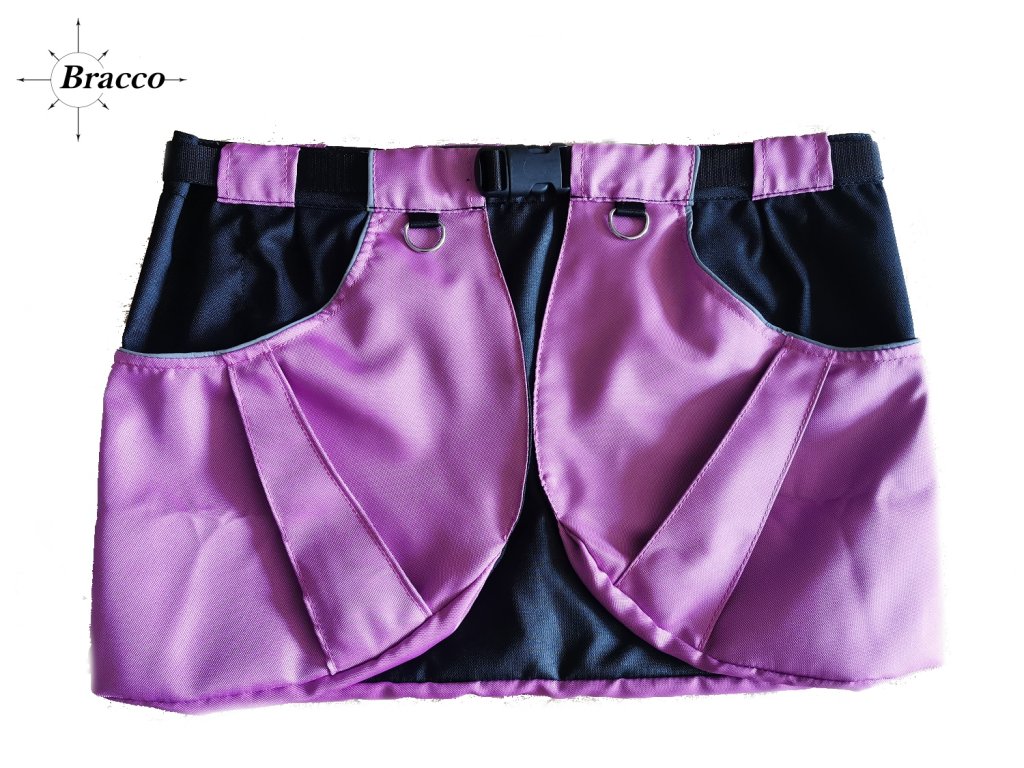 Bracco training skirt /Kilt- different sizes, black / purple