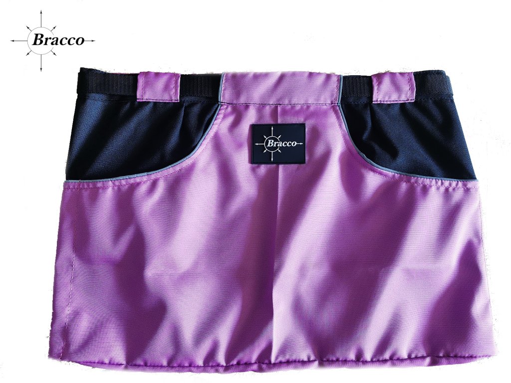 Bracco training skirt /Kilt- different sizes, black / purple