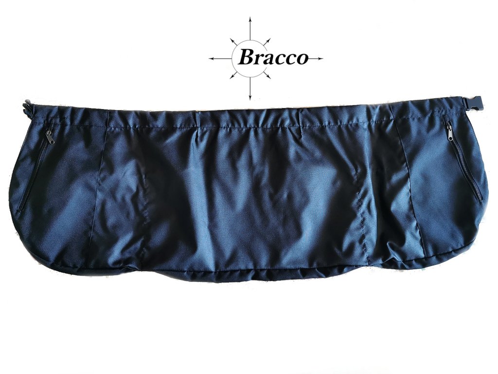 Bracco Trainingsrock / Kilt- verschiedene Größen, schwarz/orange