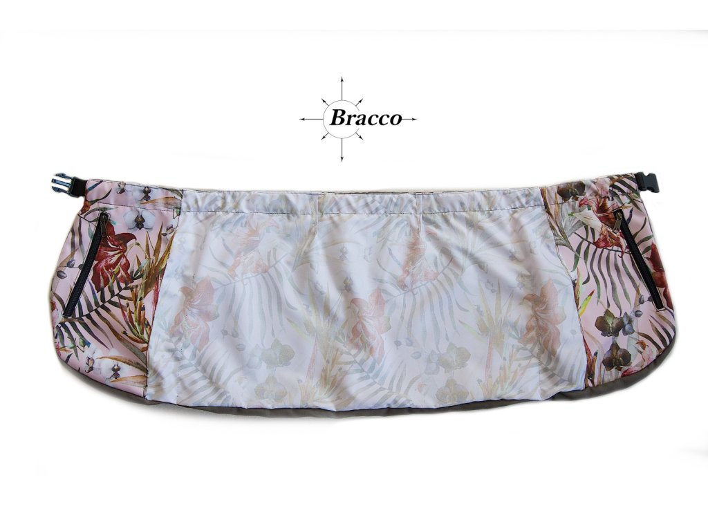 Bracco Trainingsrock / Kilt- verschiedene Größen, Khaki/Blumen 