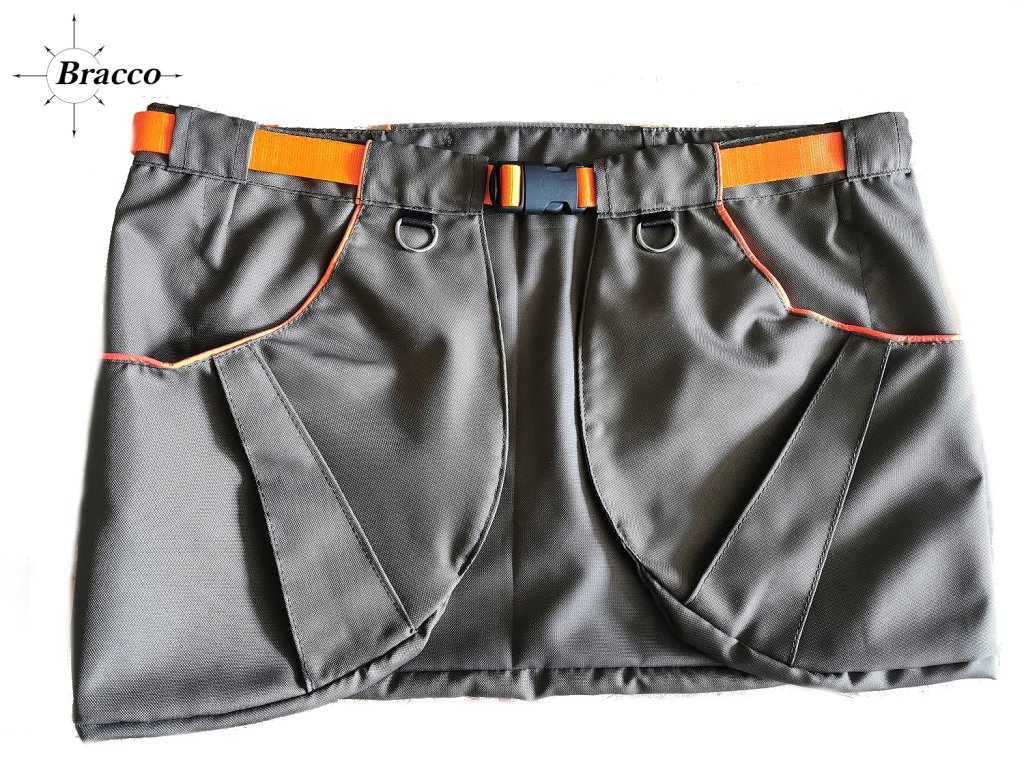 Bracco Trainingsrock / Kilt- verschiedene Größen, khaki/orange