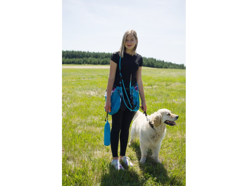 Bracco Trainingsrock / Kilt- verschiedene Größen, blau/Blumen