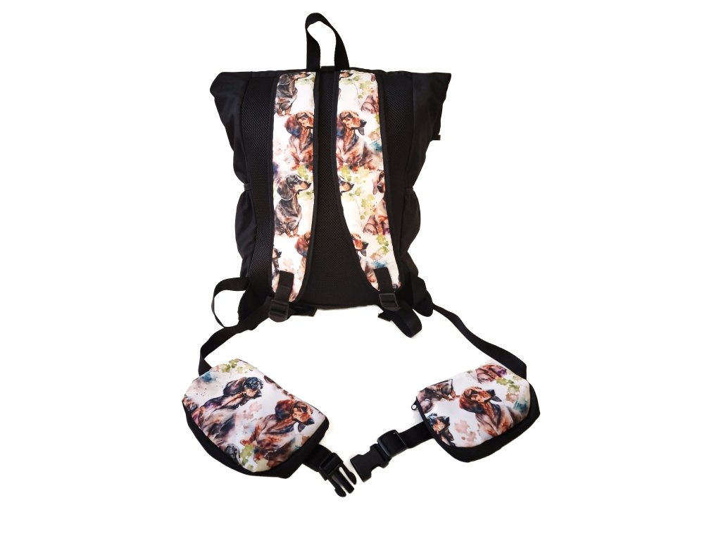 Bracco Batoh UrbanTrail- Jezevčík, různé velikosti a varianty.