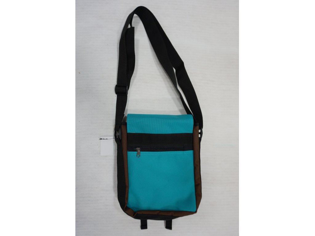 Bracco bag for training and other activities, size S, brown/turquoise - golden retriever