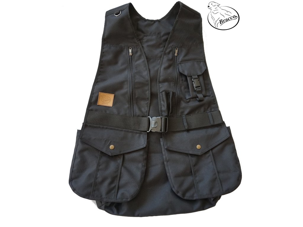 Bracco Dogsport Vest, black -different sizes.