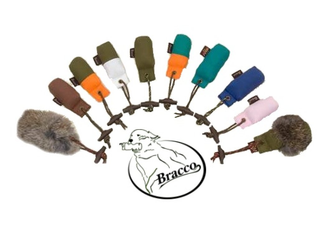 Bracco Dummy Key Chain with fur, Mini Dummy- Different Colors.