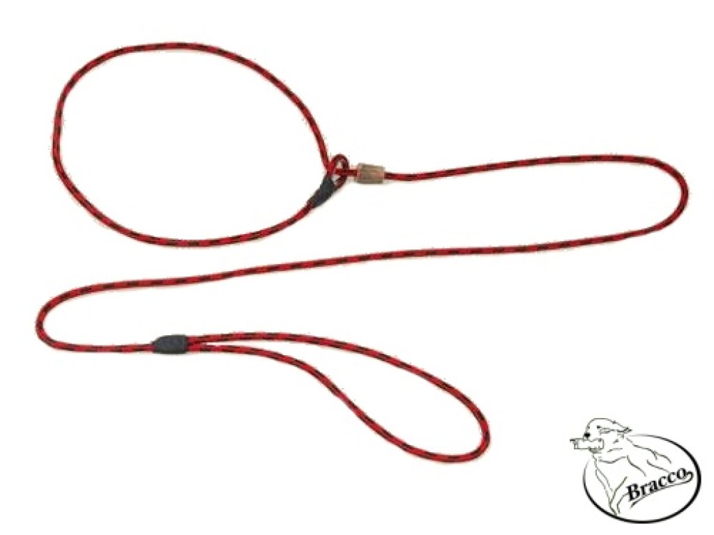 Bracco moxon dog leash 6.0 mm/ 100 cm - different colors.