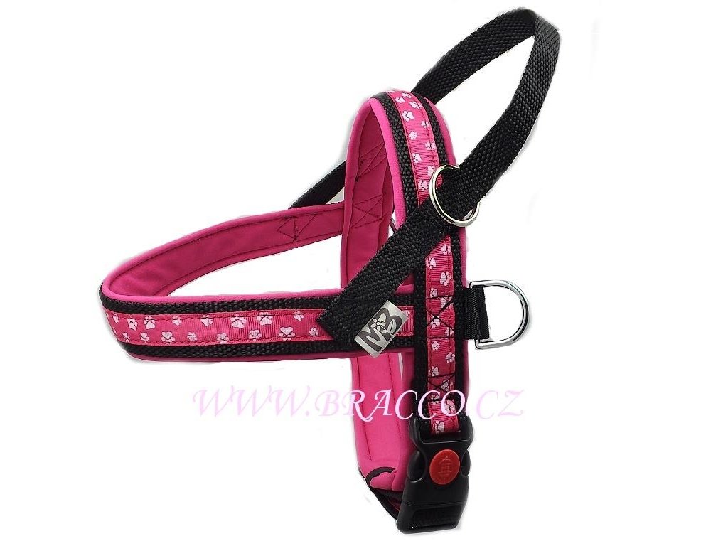 Bracco Norwegian harness, pink - different sizes.