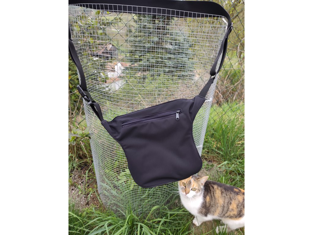 Bracco taštička na a výcvik a nebo na ven, černá/barevné tlapky