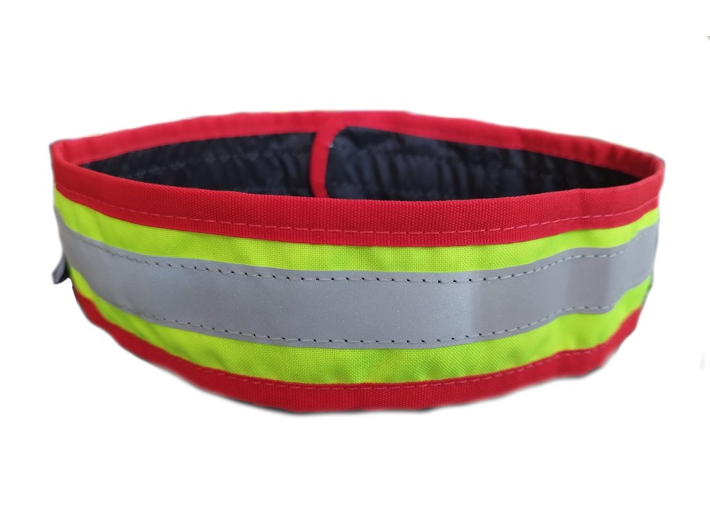 Bracco Reflective Collar Band, Velcro- yellow