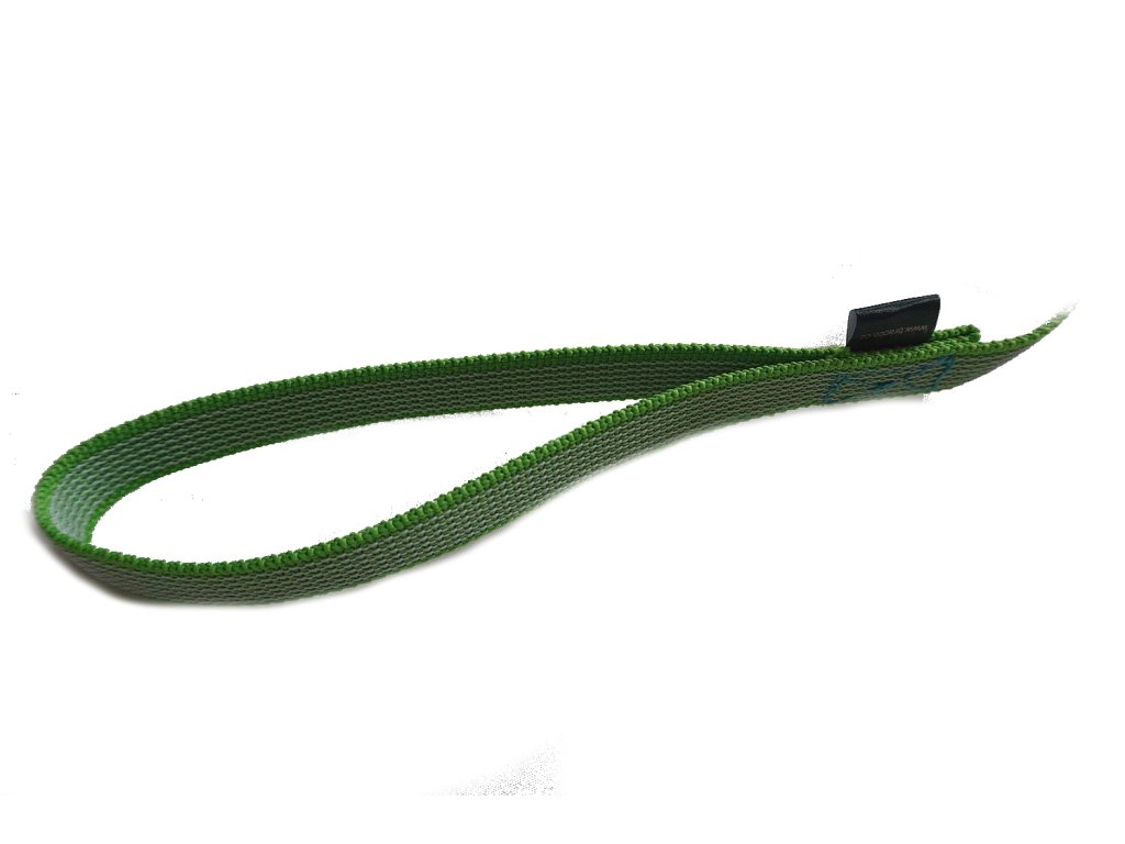 Bracco check cords with anti-slip, different lengths and types, green.