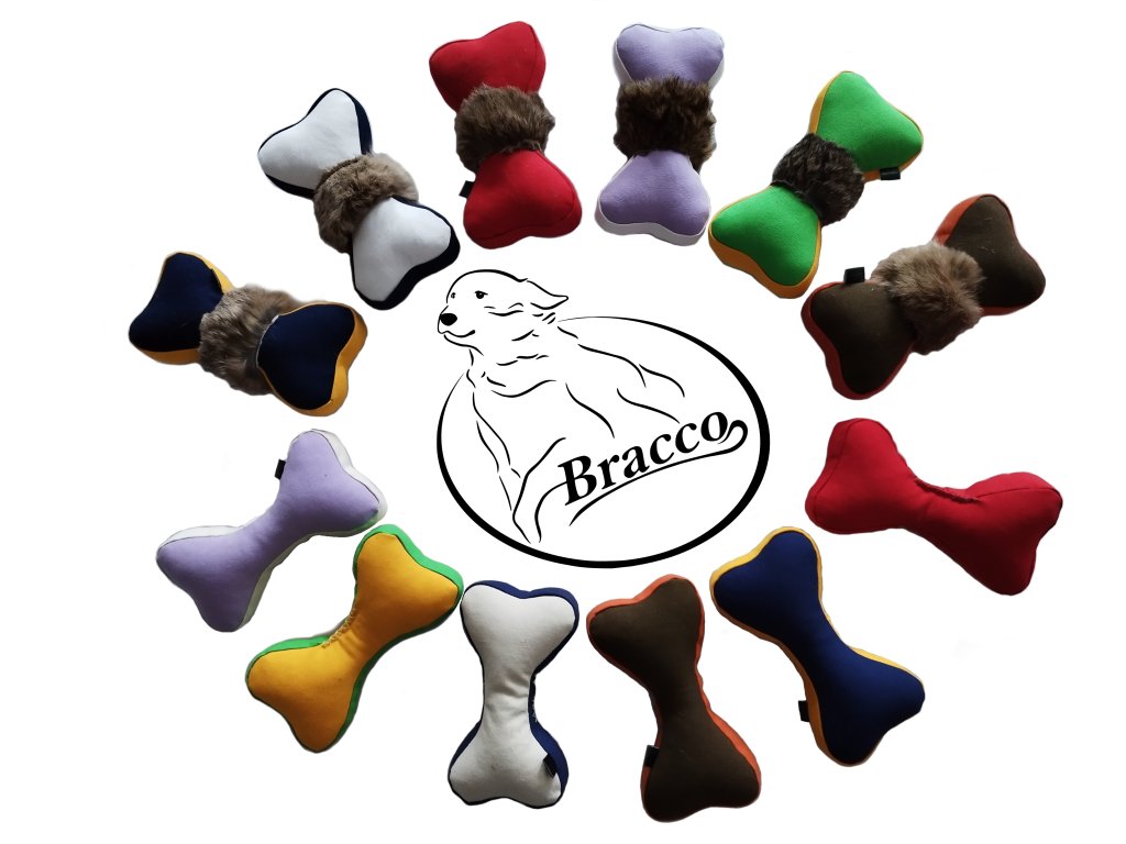 Bracco Teacher Dummy Bone, 250 g - various colors.