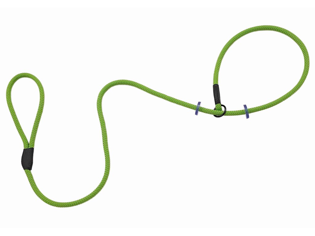 Bracco ručně šité vodítko s moxon smyčkou 8 mm se zarážkou.