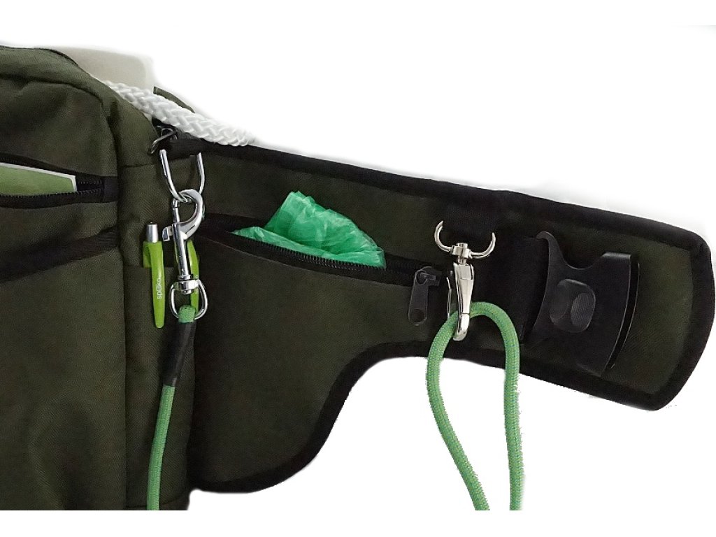 Bracco dog training belt Multi, khaki.