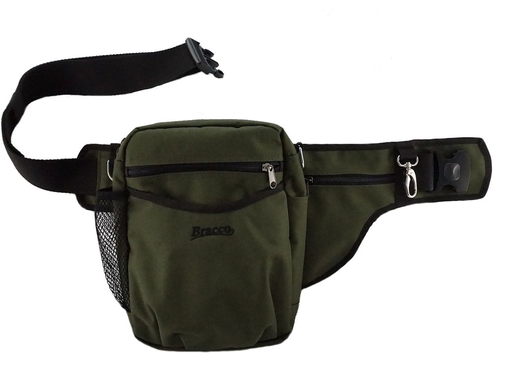 Bracco dog training belt Multi, khaki.