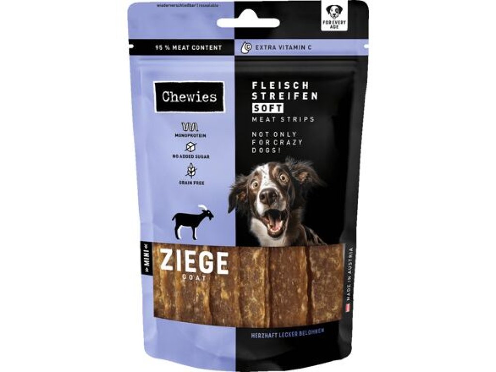 Chewies Fleischstreifen Soft Kozí maso Mini 70 g