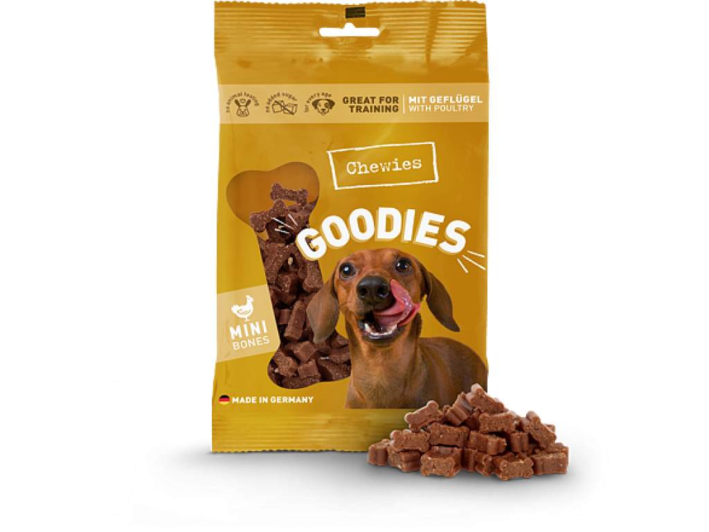 Chewies Goodies s drůbežím 125 g